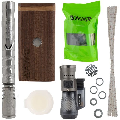 Vapcap M 2020 Starter Pack Vaporizers DynaVap Walnut Kit